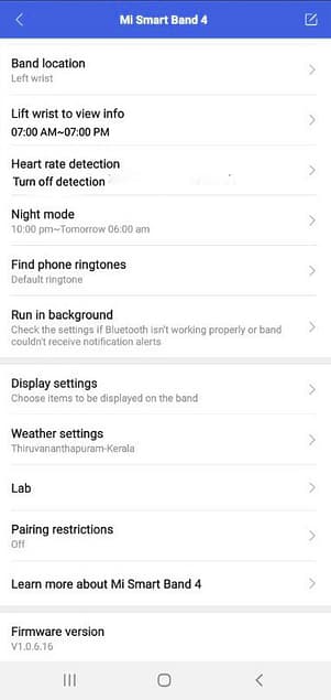 How to increase battery life on Mi Band 4