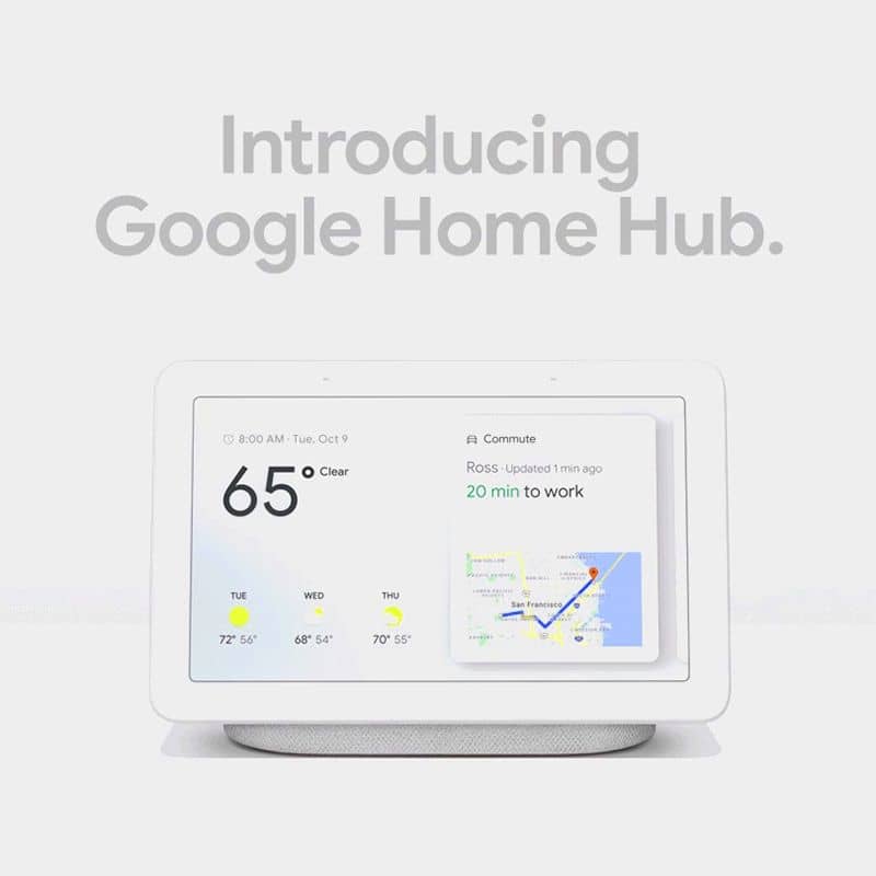 google home hub